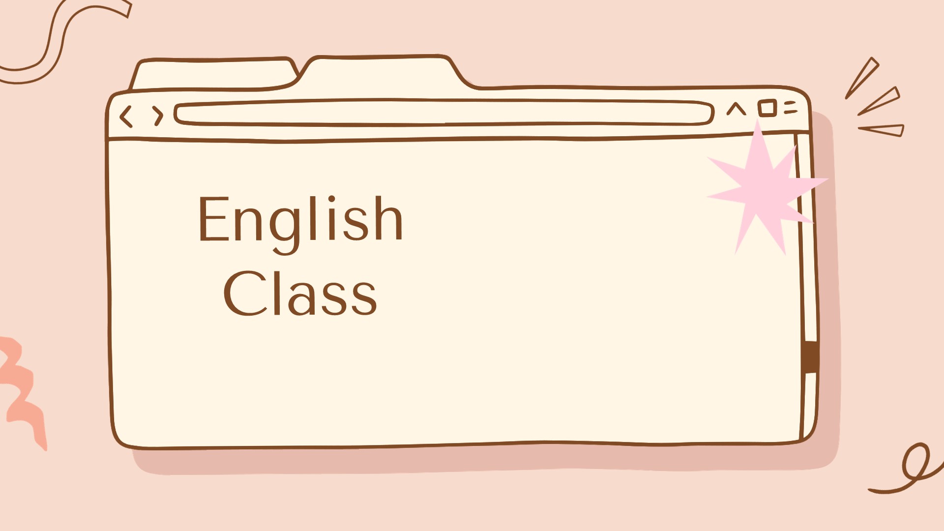 шаблон презентации английский 1