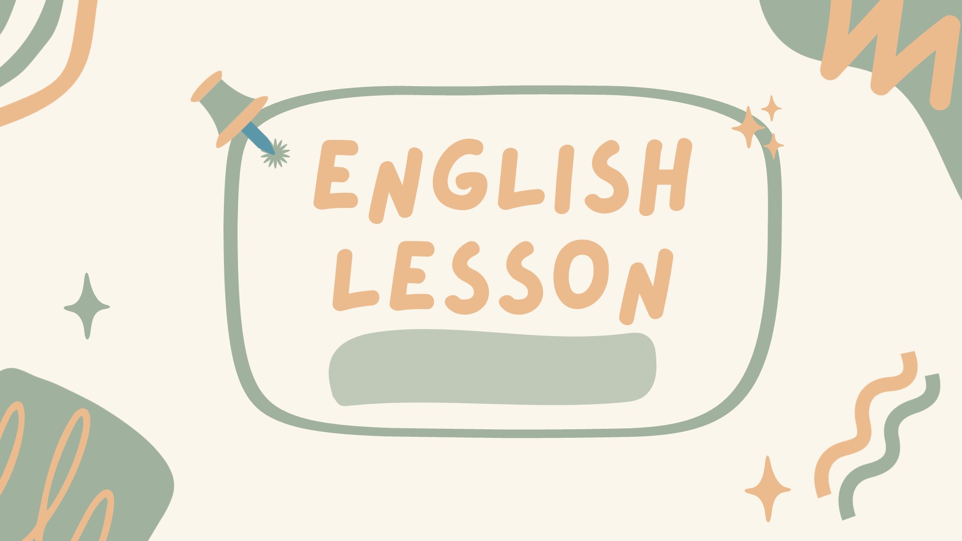 шаблон презентации английский 9