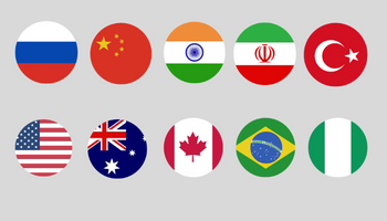 Иконки флаги
