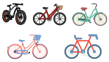 Иконки Велосипед