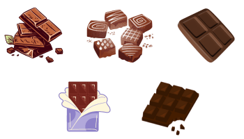Иконки Шоколад