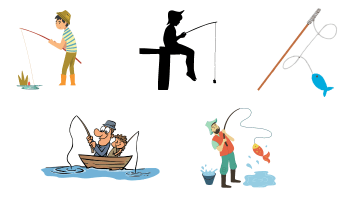 Иконки Рыбалка