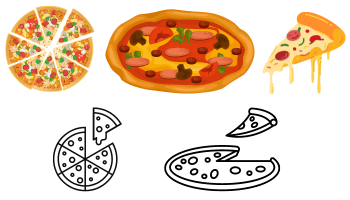 Иконки Пицца