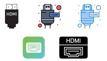 Иконки HDMI