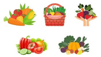 Иконки Овощи