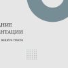 Однотонный шаблон презентации #10 - Универсальный