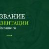 Зеленый шаблон презентации #13 - Универсальный